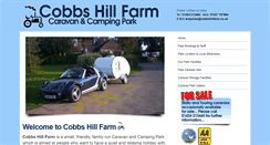 Desktop Screenshot of cobbshillfarm.co.uk